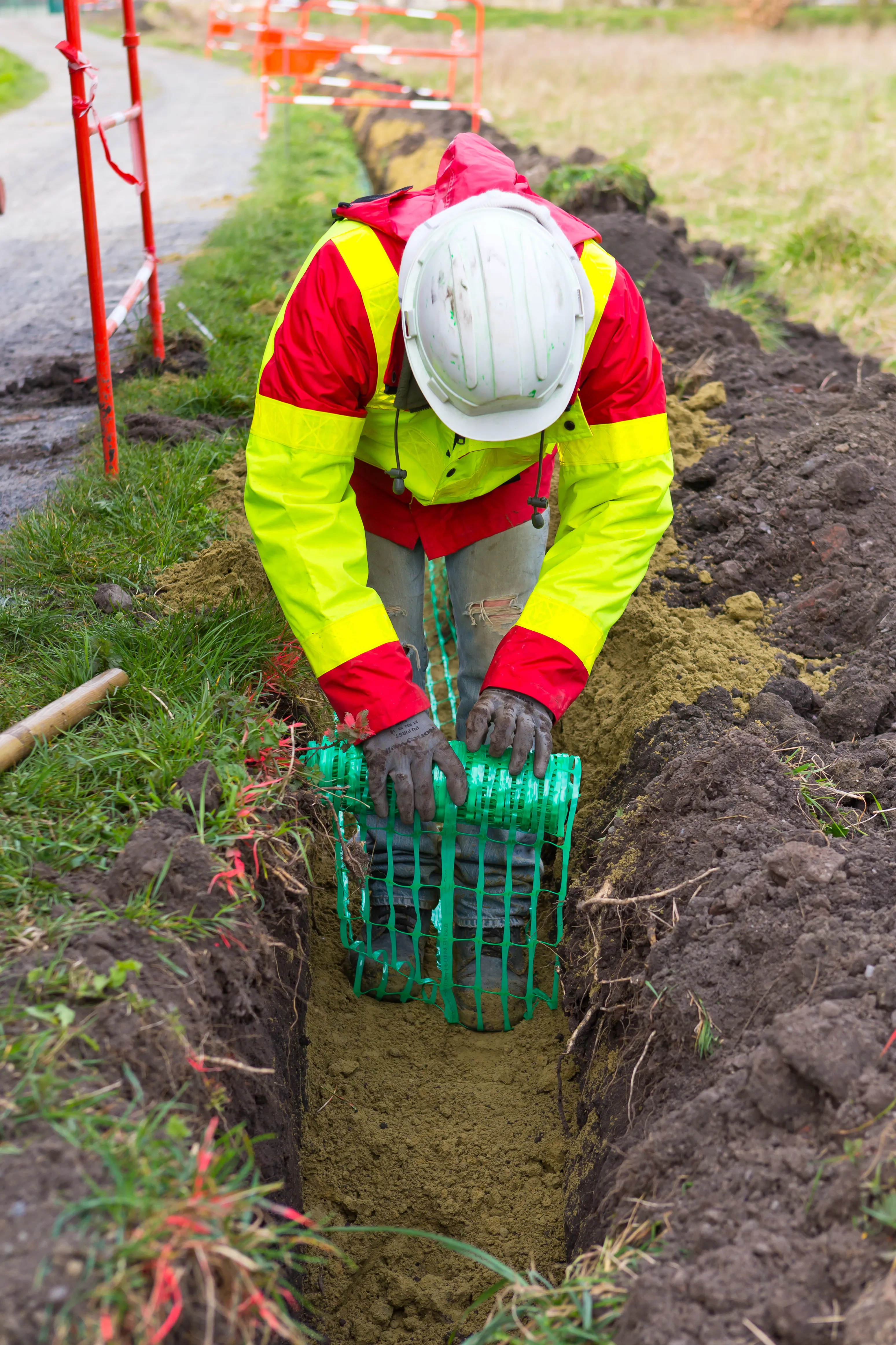 Création d'un réseau de télécommunication